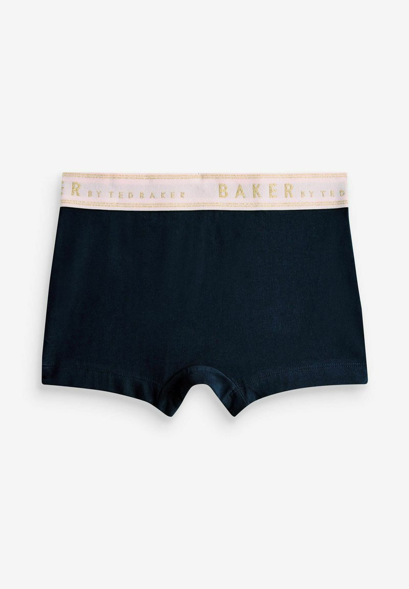 Calze Oblique Jacquard di cotone elasticizzato blu navy e nero