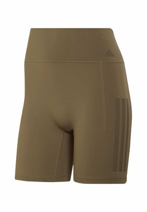 adidas Performance, OPT 3S SHO L - Leggings - khaki six
