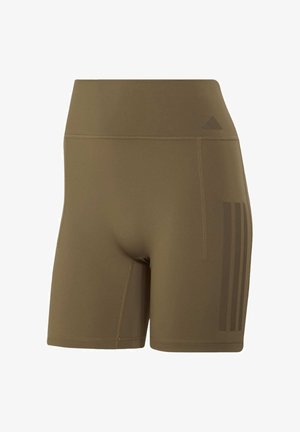 adidas Performance, OPT 3S SHO L - Leggings - khaki six