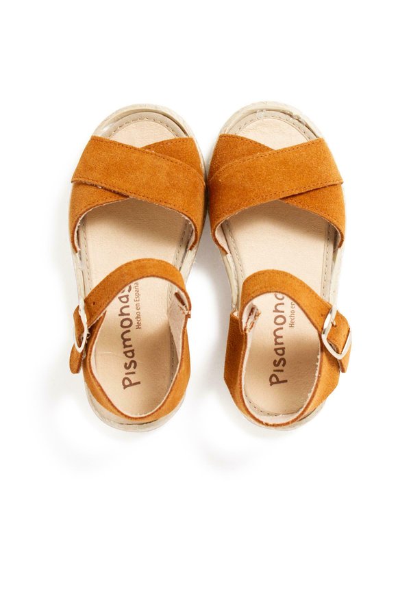 Riemensandalette – camel