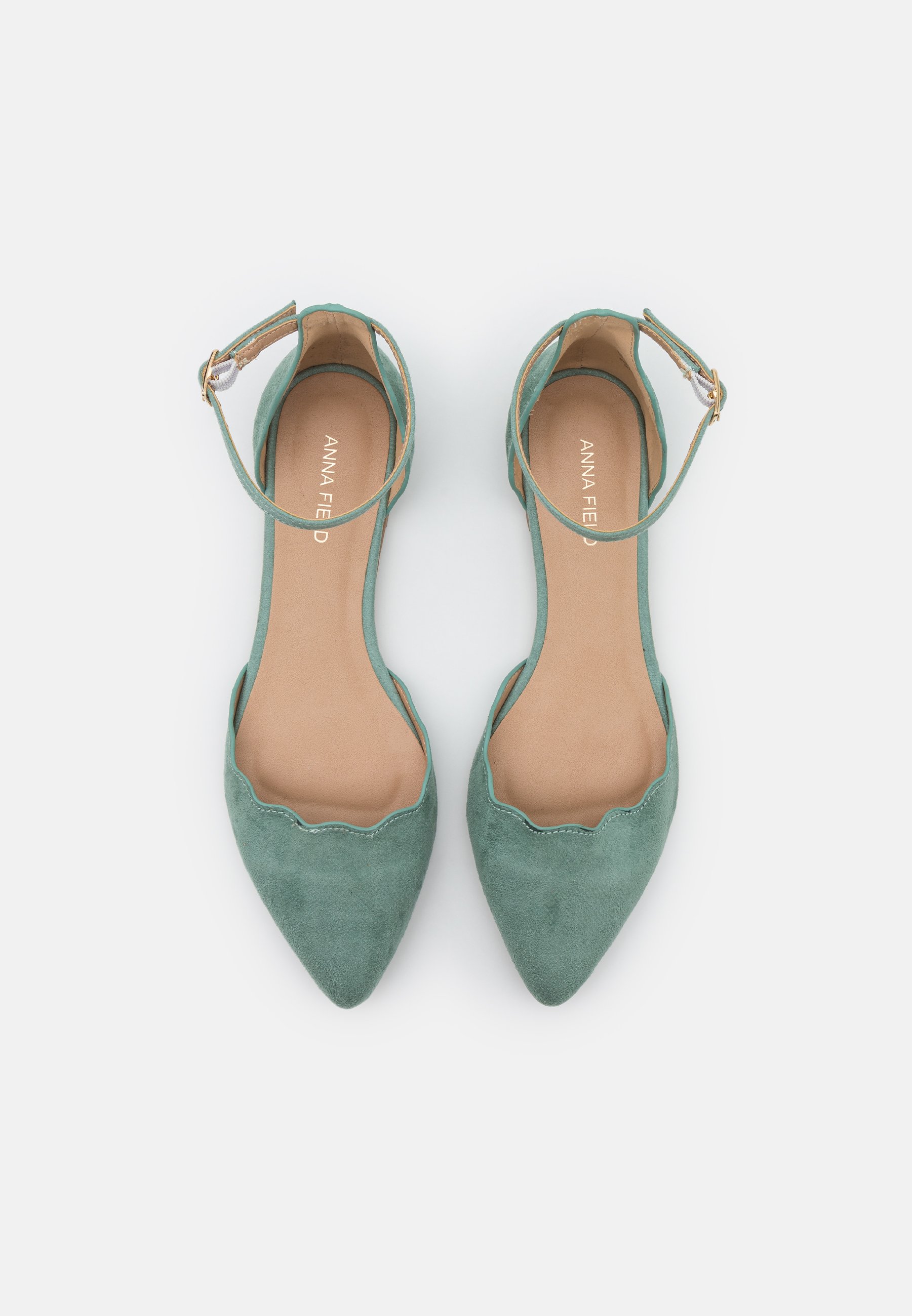 Anna Field Ankle strap ballet pumps 