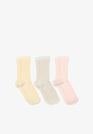 MP Denmark, 3-PACK - Socks - ecru