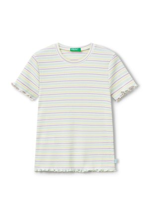 United Colors of Benetton STRIPED - Camiseta estampada - multicolor