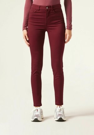 Jeans Skinny Fit - dark red