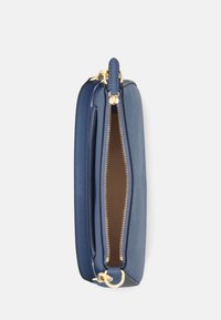 Lauren Ralph Lauren CROSSHATCH LEATHER MEDIUM DANNI BAG - Ručna torba - pale azure