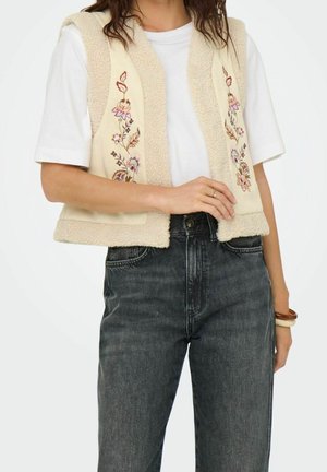 Veste sans manches - beige