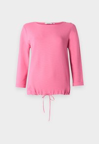 STRUCTURED - Topper langermet - bright rose