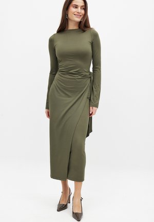 OVERLAP  - Maxi šaty - khaki