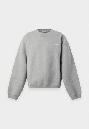 Carhartt WIP, EBBERT - Суитшърт - grey heather/white