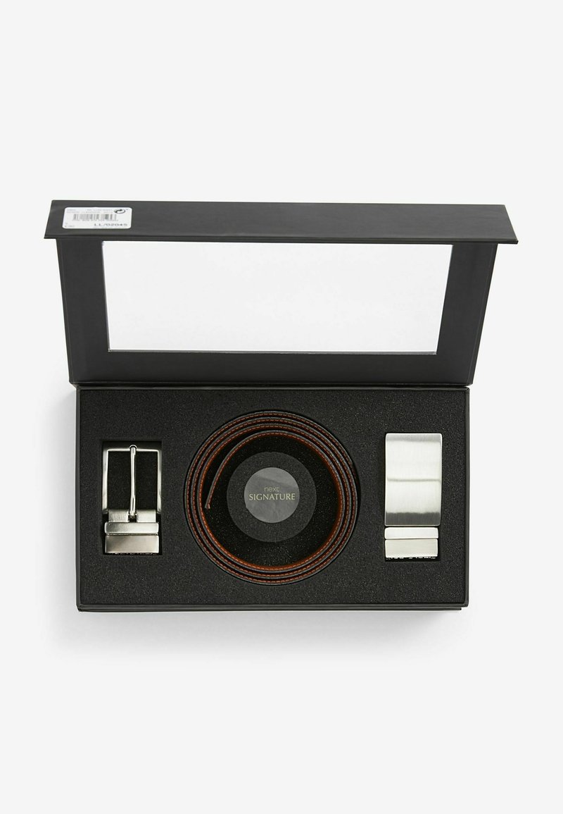 Herren Gürtel klassisch | Next SIGNATURE ITALIAN GIFT SET Gürtel business multicoloured/schwarz - OJ42312 Herren Gürtel klassisch | Next SIGNATURE ITALIAN GIFT SET Gürtel business multicoloured/schwarz - OJ42312