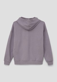 s.Oliver MIT SCHRIFTPRINT - Hoodie - grau