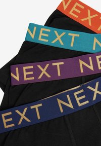 Next 4 PACK - Trumpikės - black rich colour waistband