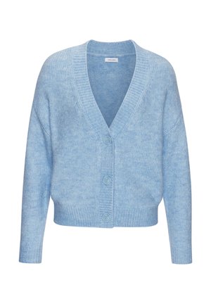 Strickjacke - himmelblau