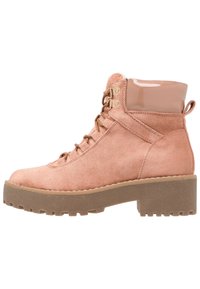 Even&Odd Kotníkové boty na platformě - beige