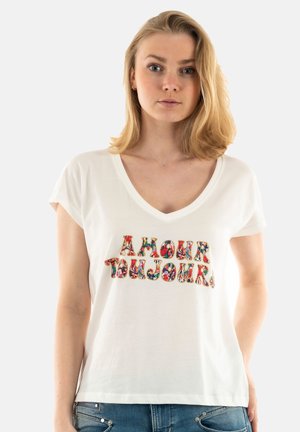 ONLY Camiseta estampada - blanc