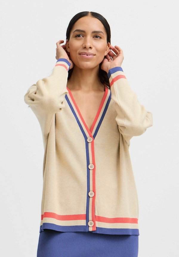 BYMMMORLA - Cardigan - humus mix