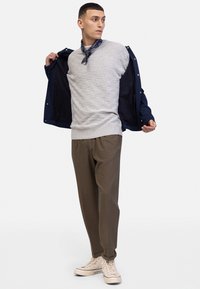Redefined Rebel CHASE REGULAR FIT - Jumper - light grey melange