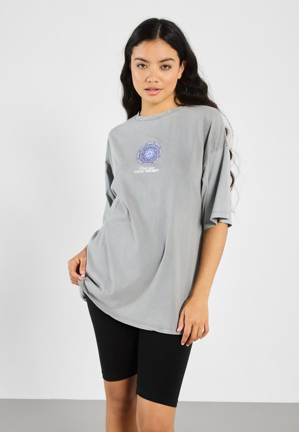 Print T-shirt - acid wash4