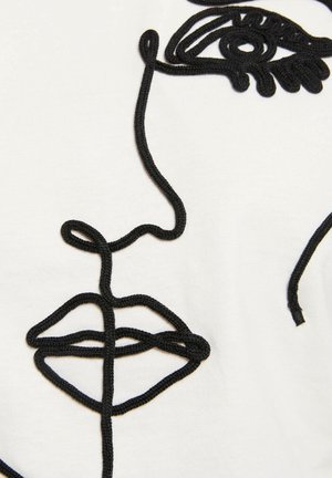 Morgan, T-SHIRT - T-shirt con stampa - bianco