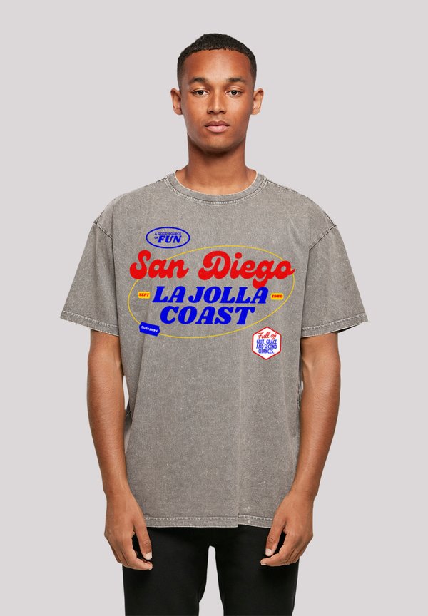 SAN DIEGO - T-Shirt print - asphalt