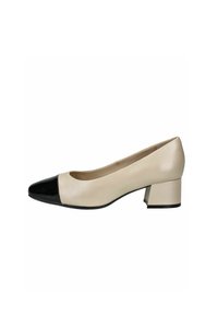 Pumps - beige black