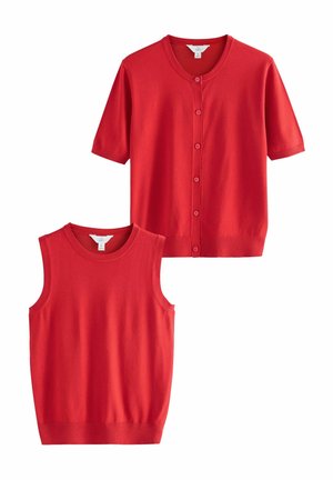 THE SET REGULAR FIT - 2 PIECE SET - Top - red