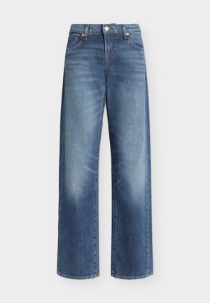 7 for all mankind, LOW STRAIGHT - Jean boyfriend - blue core