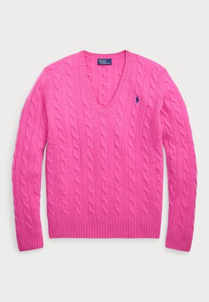 Polo Ralph Lauren KIMBERLY LONG SLEEVE - Jersey de punto - pink lace