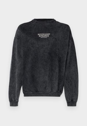 Kaotiko, CREW WASHED MOONLIGHT ROMANCE UNISEX - Sportska majica - black
