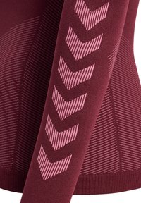 Hummel FIRST SEAMLESS - Apatiniai marškiniai - burgundy