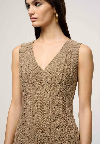 Luisa Spagnoli KLEID - Rochie tip creion - oro vecchio