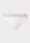 UNDERPANTS LOW RISE LOGO - Слипове - white/gold-coloured