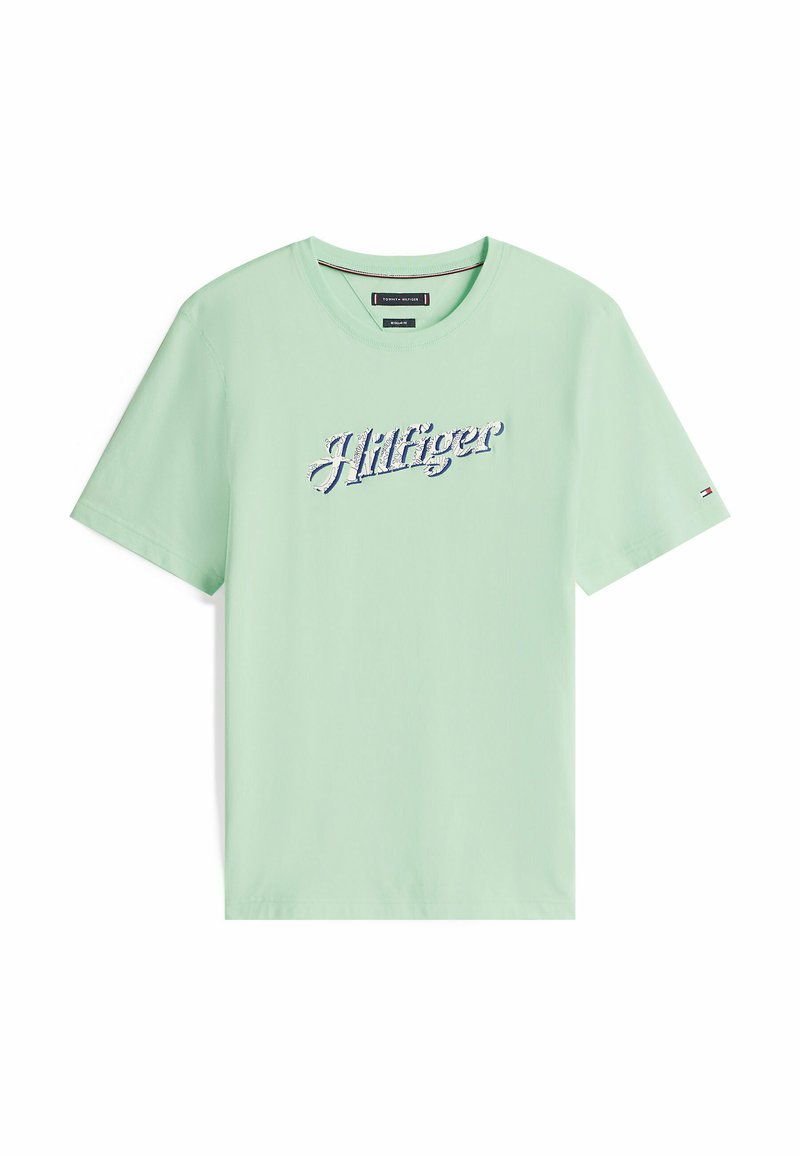 Tommy Hilfiger T-shirt print lichtgroen Tommy Hilfiger T-shirt print lichtgroen