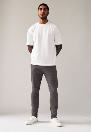 Next, SLIM FIT - STRETCH - Chino - dark grey