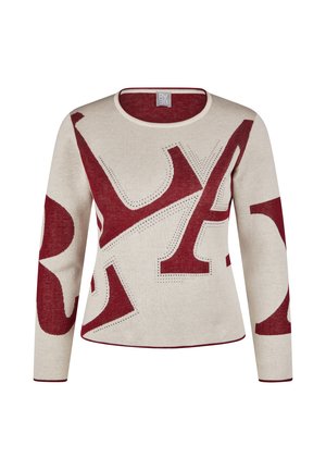 Strickpullover - vanille