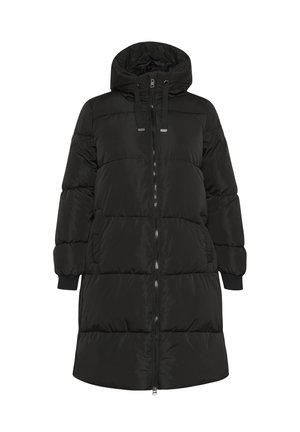 Kaffe Curve Vinterfrakke - black deep
