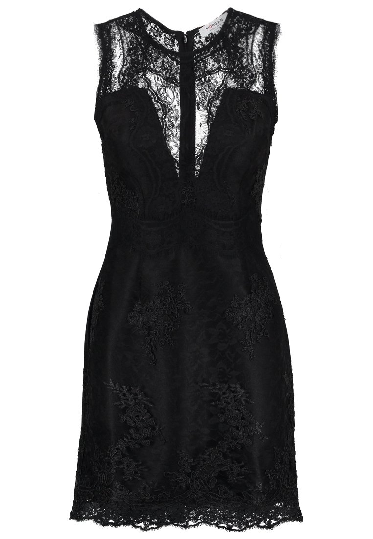sachin and babi light blue dress Bcbg Maxazria Minette Dress Black Lace Sleeveless Medium