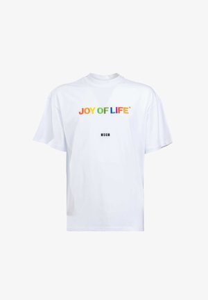 T-shirt con stampa - white