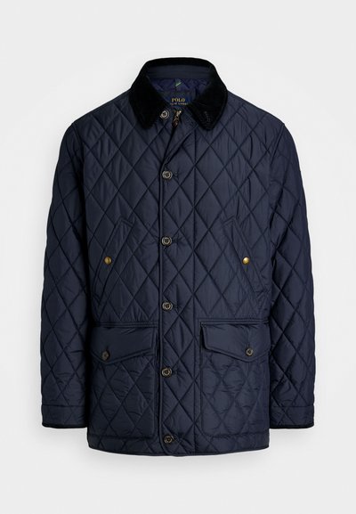 Polo Ralph Lauren QUILTED CAR COAT - Ελαφρύ μπουφάν - college navy
