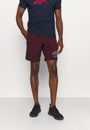 Kurze Sporthose - dark red