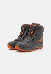 Lowa FIRO GTX HI JR UNISEX - Zimné čižmy - anthrazit/orange