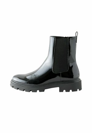 REGULAR FIT  - Kotníkové boty na platformě - black patent