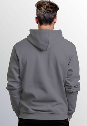 Neverless MIT LOGO-PRINT HAWAII WELLE RETRO MOTIV FASHION STREETSTYLE  - Sweatjacke - convoy grey