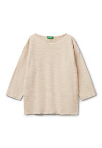 WITH 3/4 SLEEVES - Trui - beige