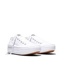Converse CHUCK TAYLOR MOVE PLATFORM - Sporta apavi - white