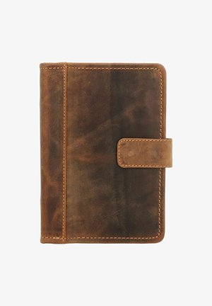 VINTAGE - Funda para tarjeta de visita - braun