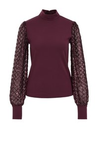 Blúz - burgundy red