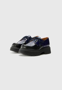 Chie Mihara QAMBA47 - Sportieve veterschoenen - timbal blue/sucre navy