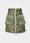 UTILITY MINI SKIRT  - Mini skirts  - olive