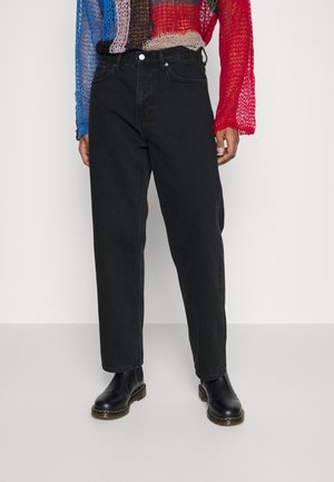 Relaxed fit jeans - black